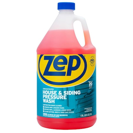 Zep Commercial Zep No Scent House and Siding Pressure Wash 1 gal Liquid ZUVWS128